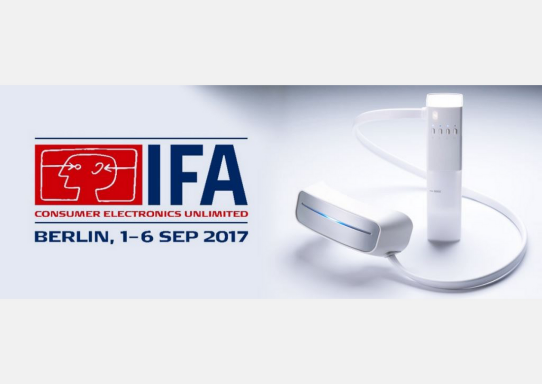 世界第一台水波式眼睛按摩器在 2017 IFA